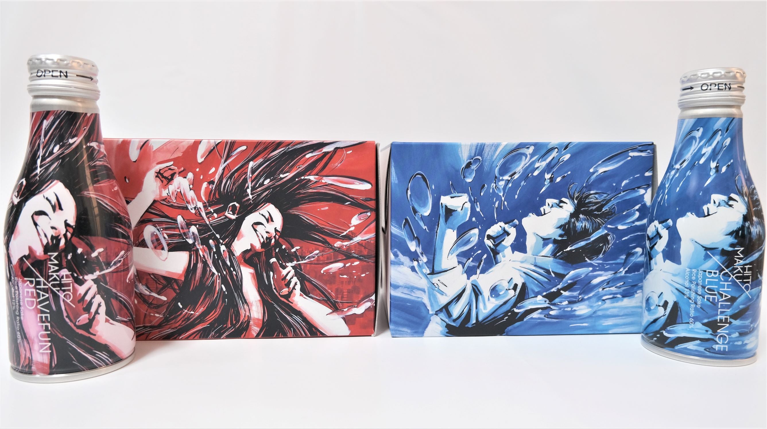 CHALLENGE BLUE4缶 & HAVEFUN RED4缶 BOX入りセット